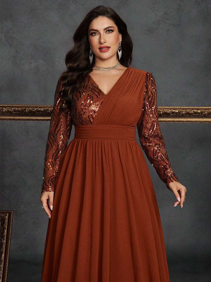 Rochie SHEIN, maro