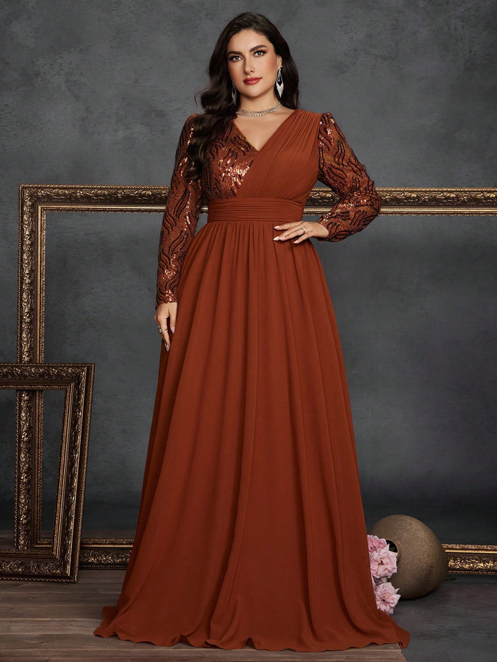 Rochie SHEIN, maro