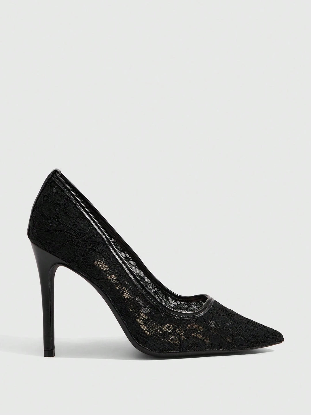 Pantofi cu toc SHEIN, negru