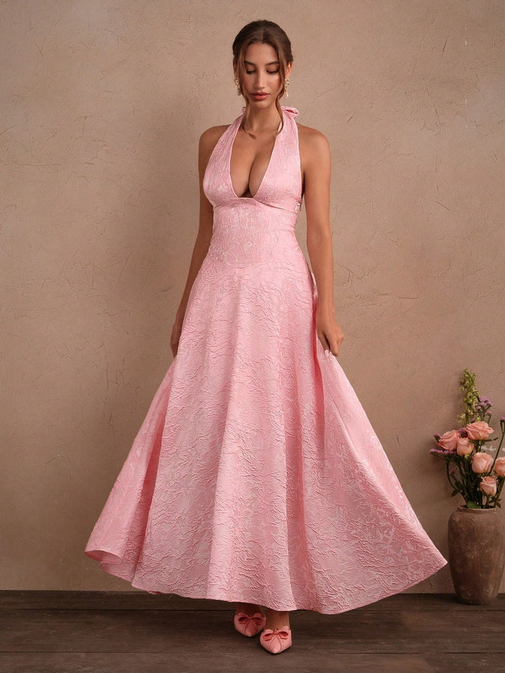 Rochie maxi SHEIN, roz