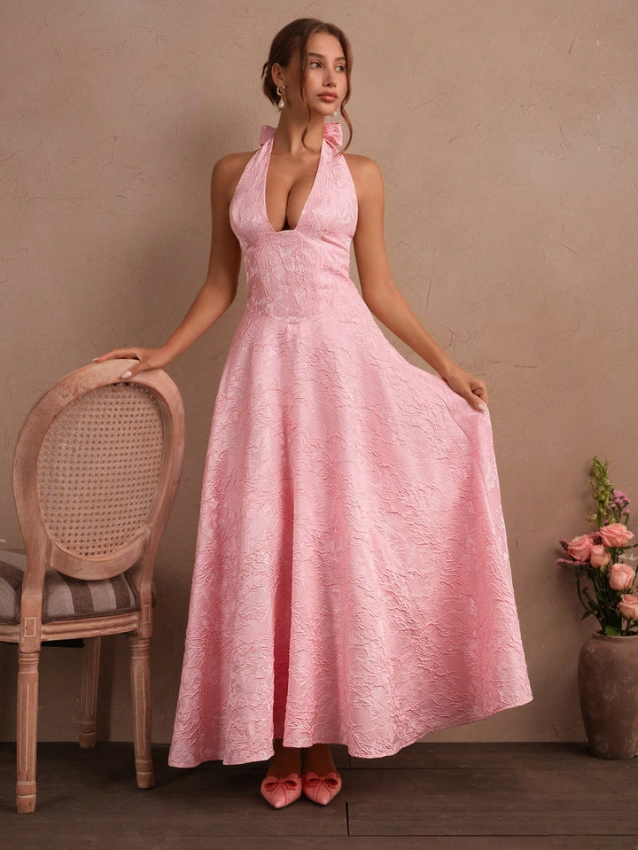Rochie maxi SHEIN, roz