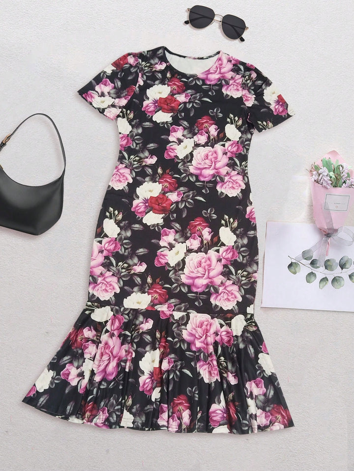 Rochie maxi SHEIN, mov