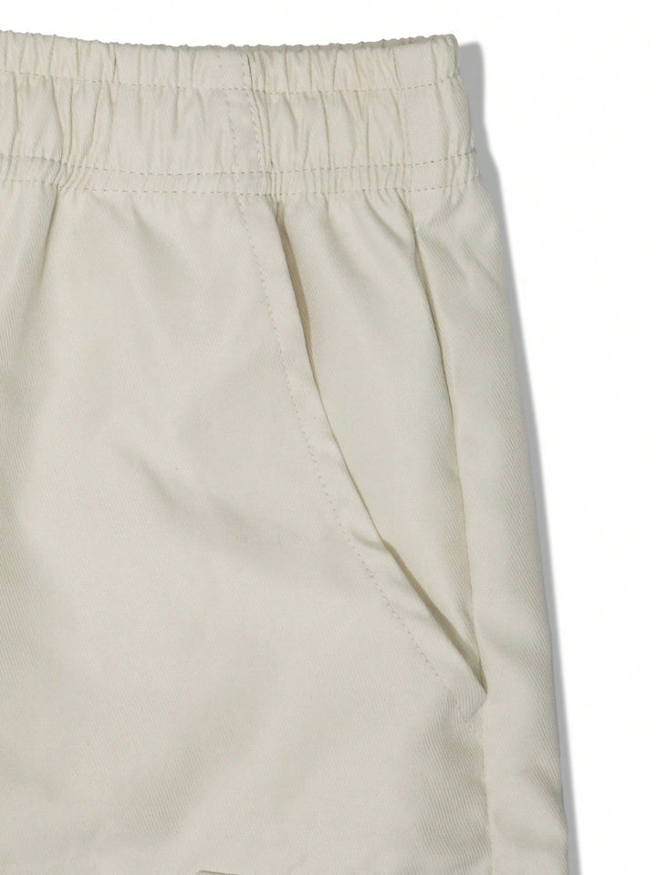 Pantaloni scurți SHEIN, crem