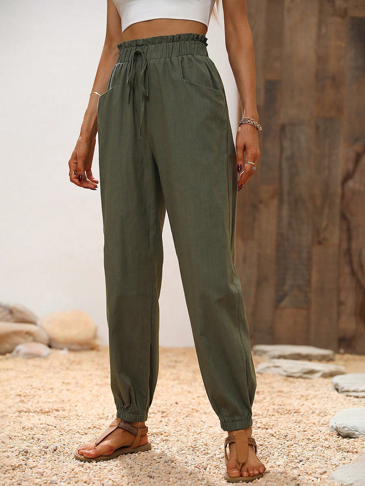 Pantaloni SHEIN, kaki