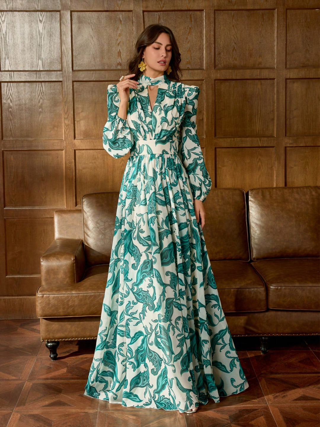 Rochie SHEIN, verde