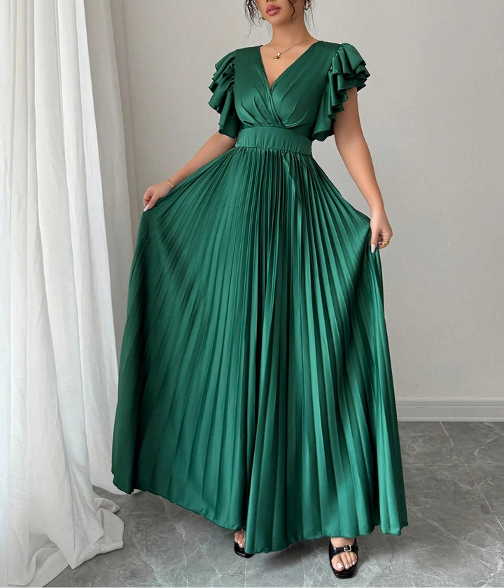 SHEIN zöld maxi ruha