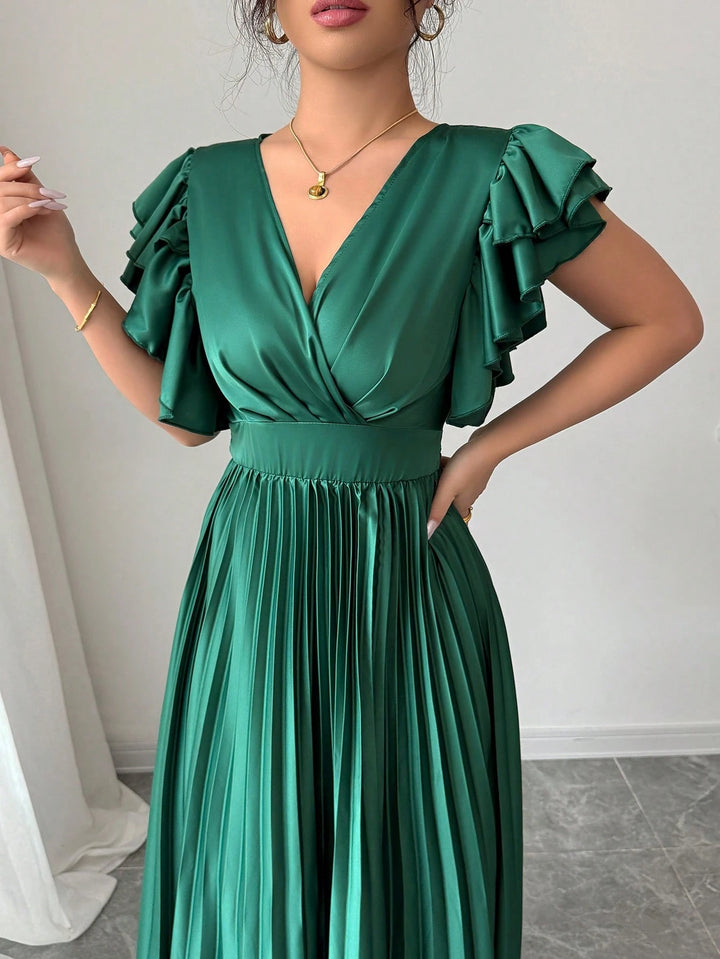 SHEIN zöld maxi ruha