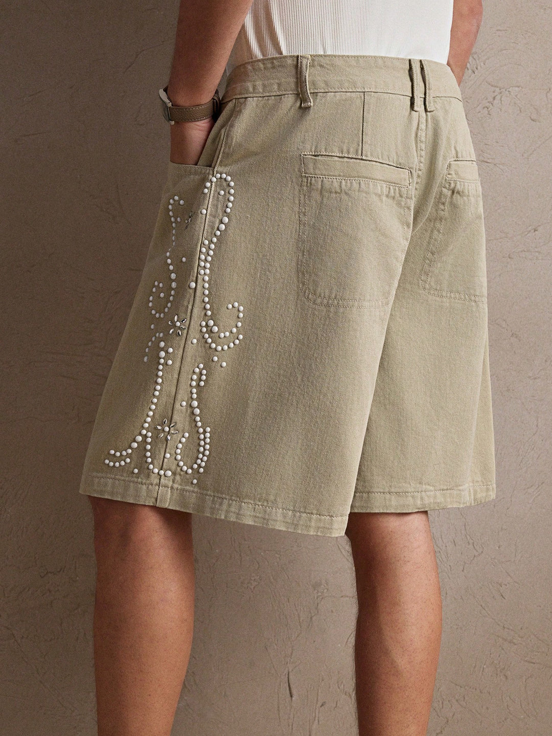 Jeans SHEIN, kaki