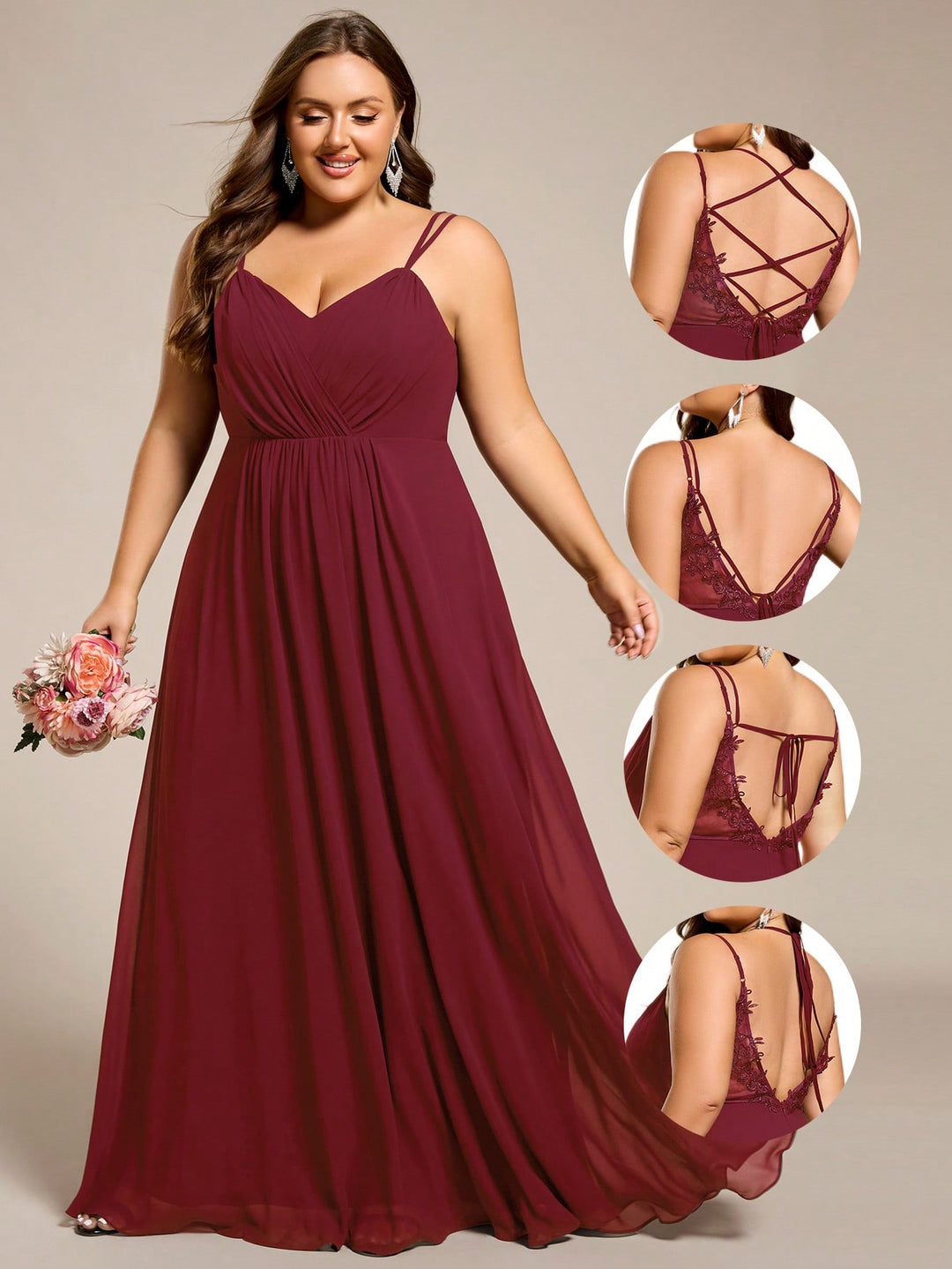 Rochie SHEIN, vișiniu