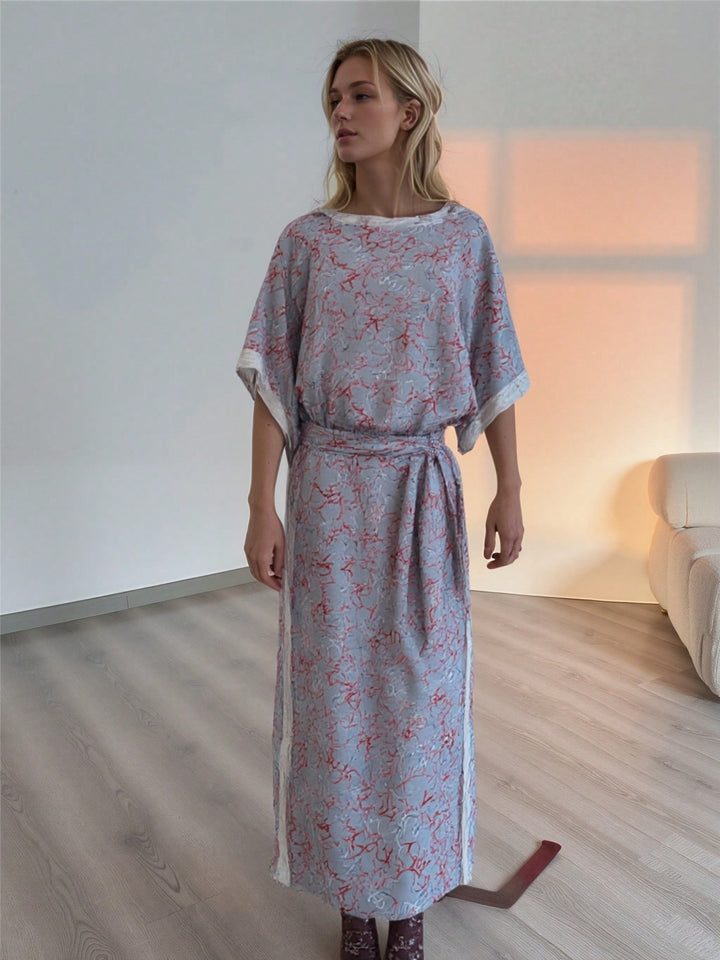 Set caftan și jalabiya SHEIN, mix culori