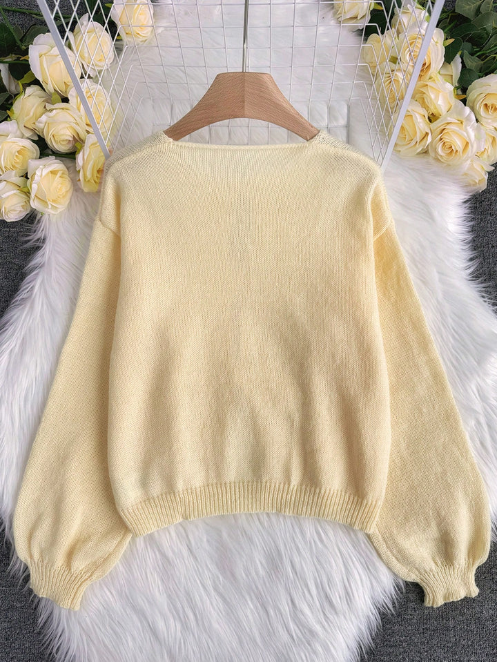 Cardigan SHEIN, galben