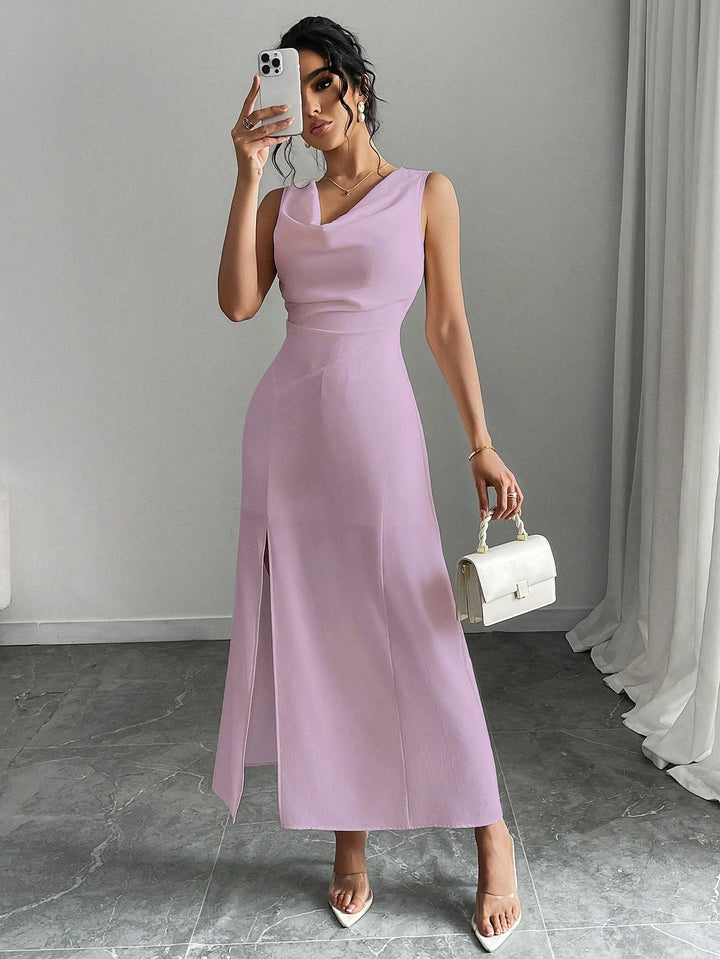 Rochie midi SHEIN, mov