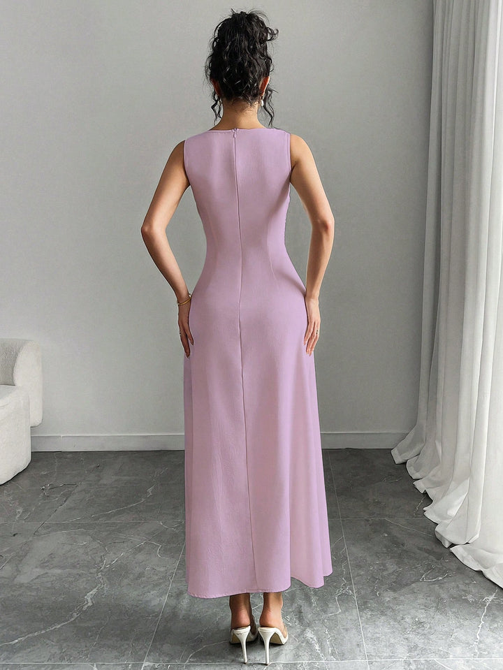 Rochie midi SHEIN, mov