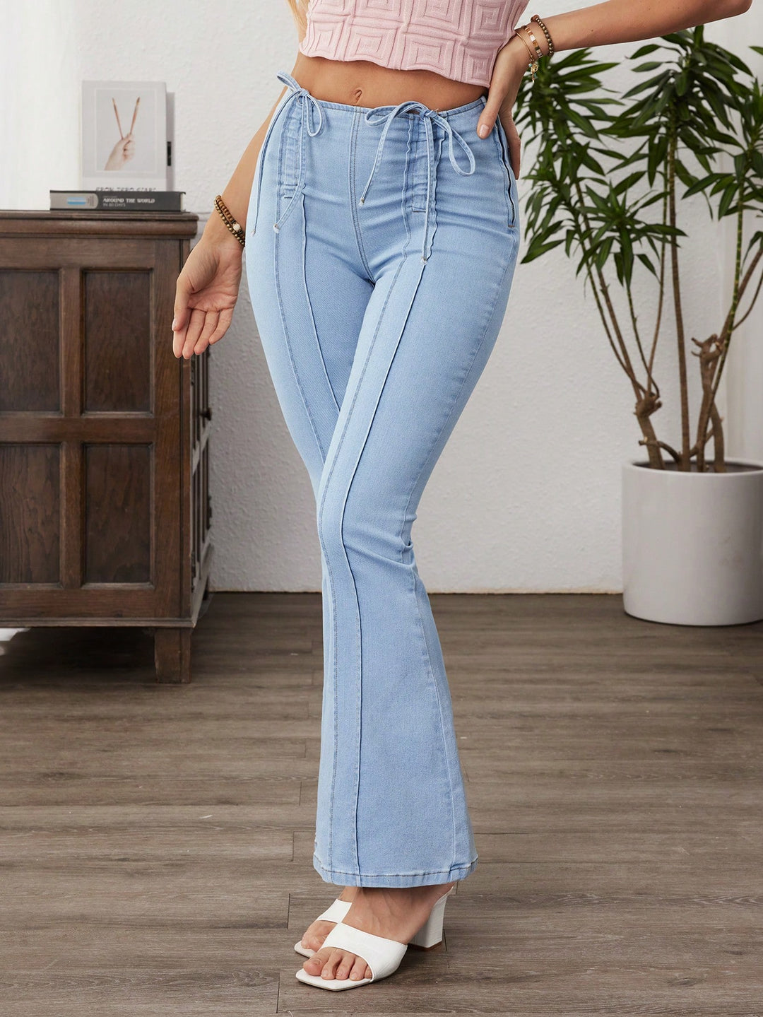 Jeans SHEIN, albastru