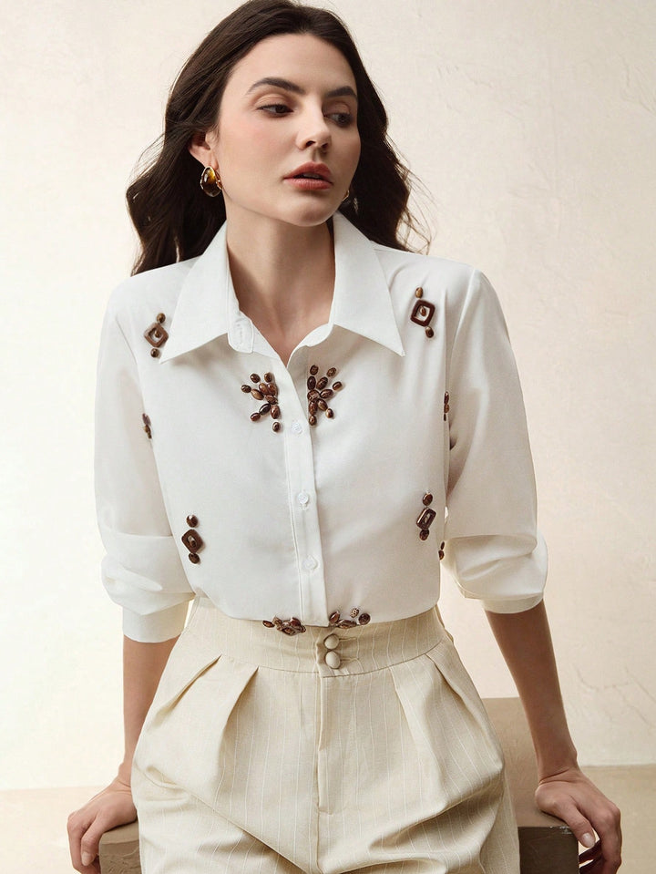 Bluza SHEIN, alb