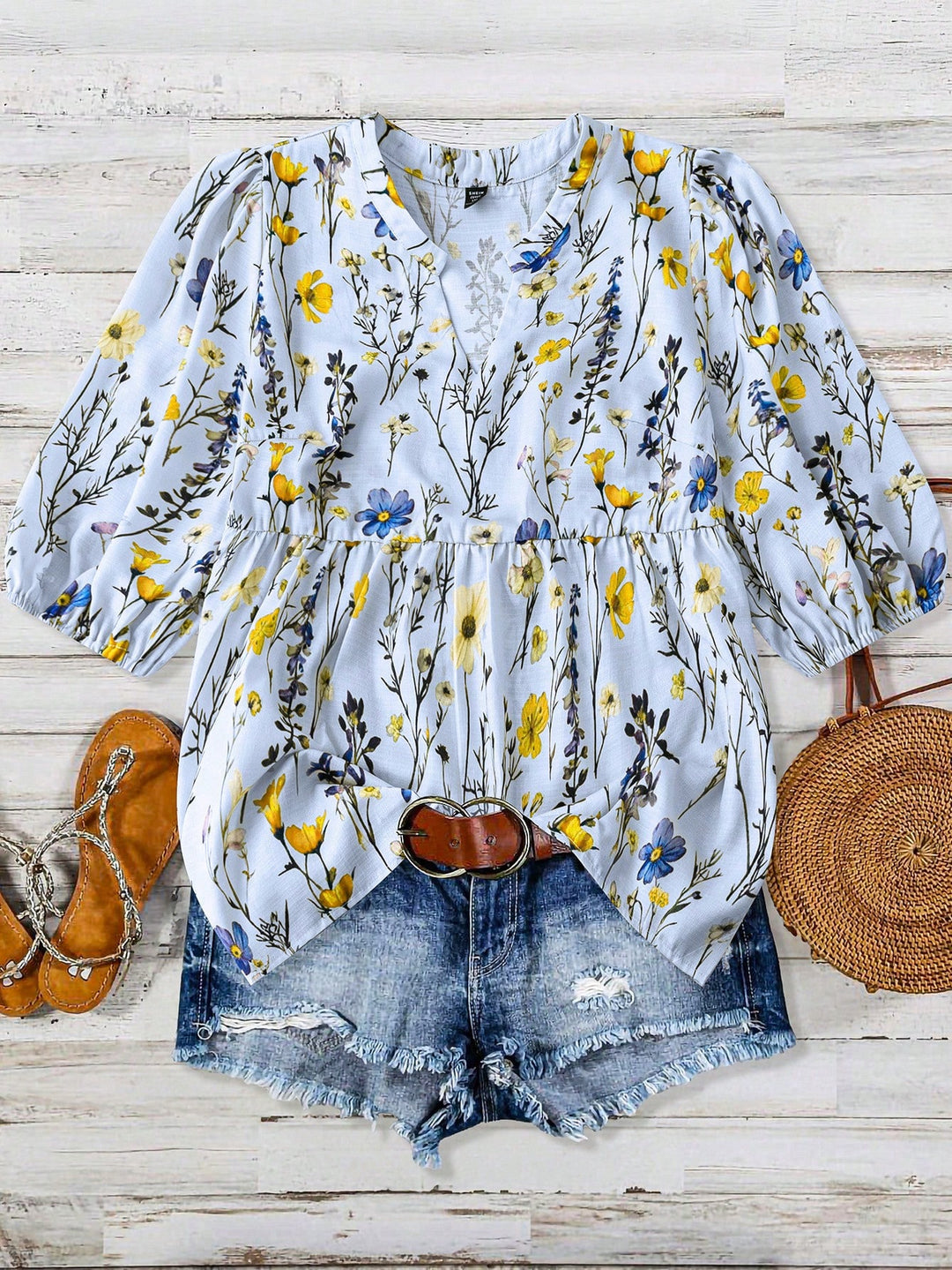 SHEIN ing, kék