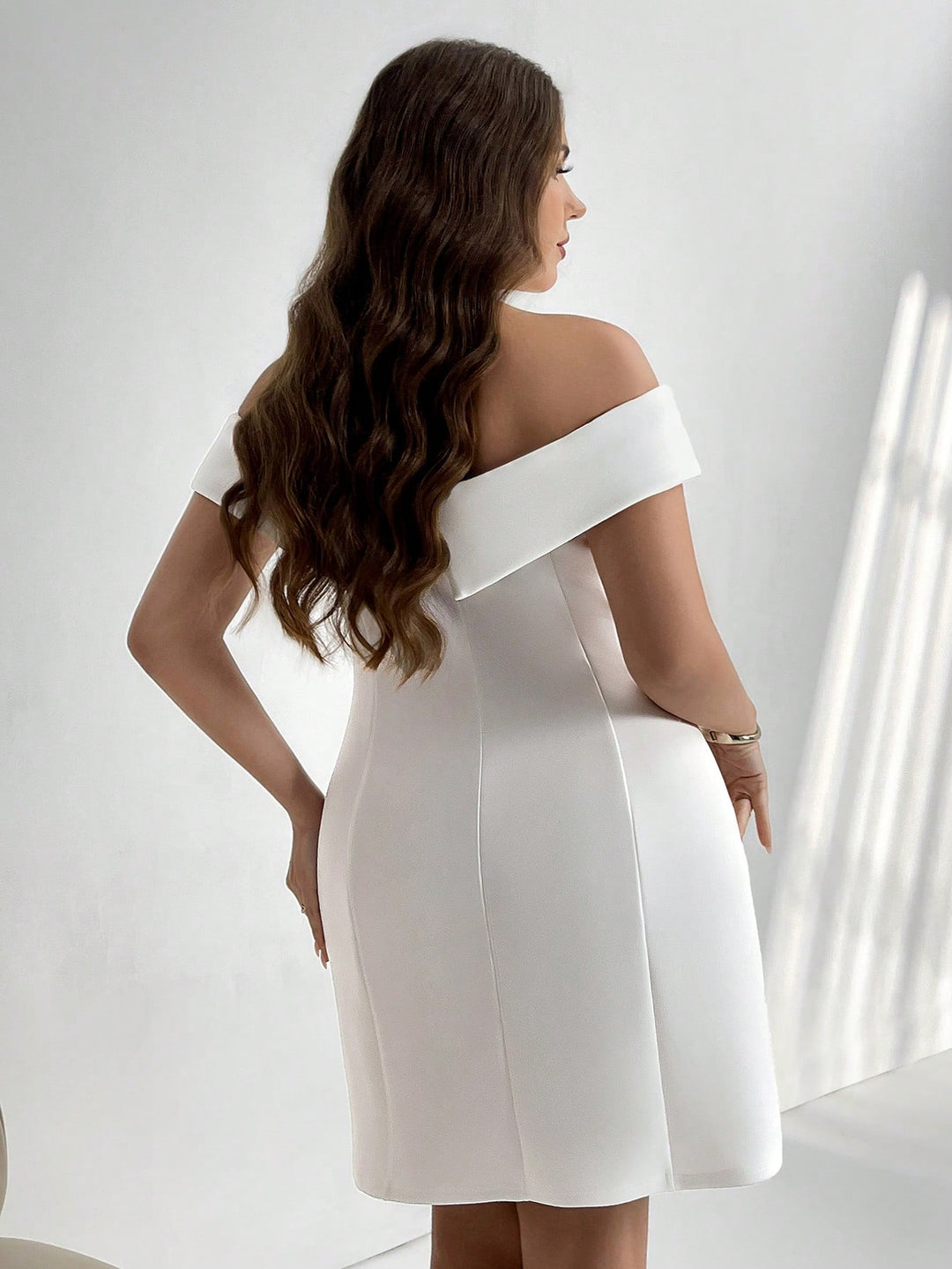Rochie SHEIN, alb