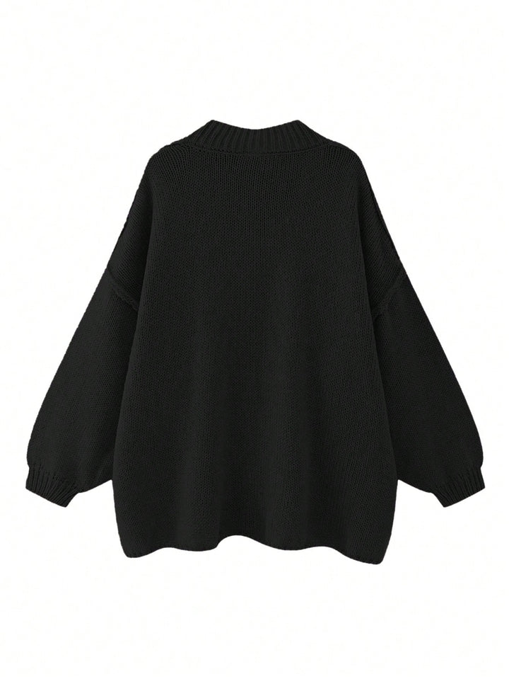 Cardigan SHEIN, negru