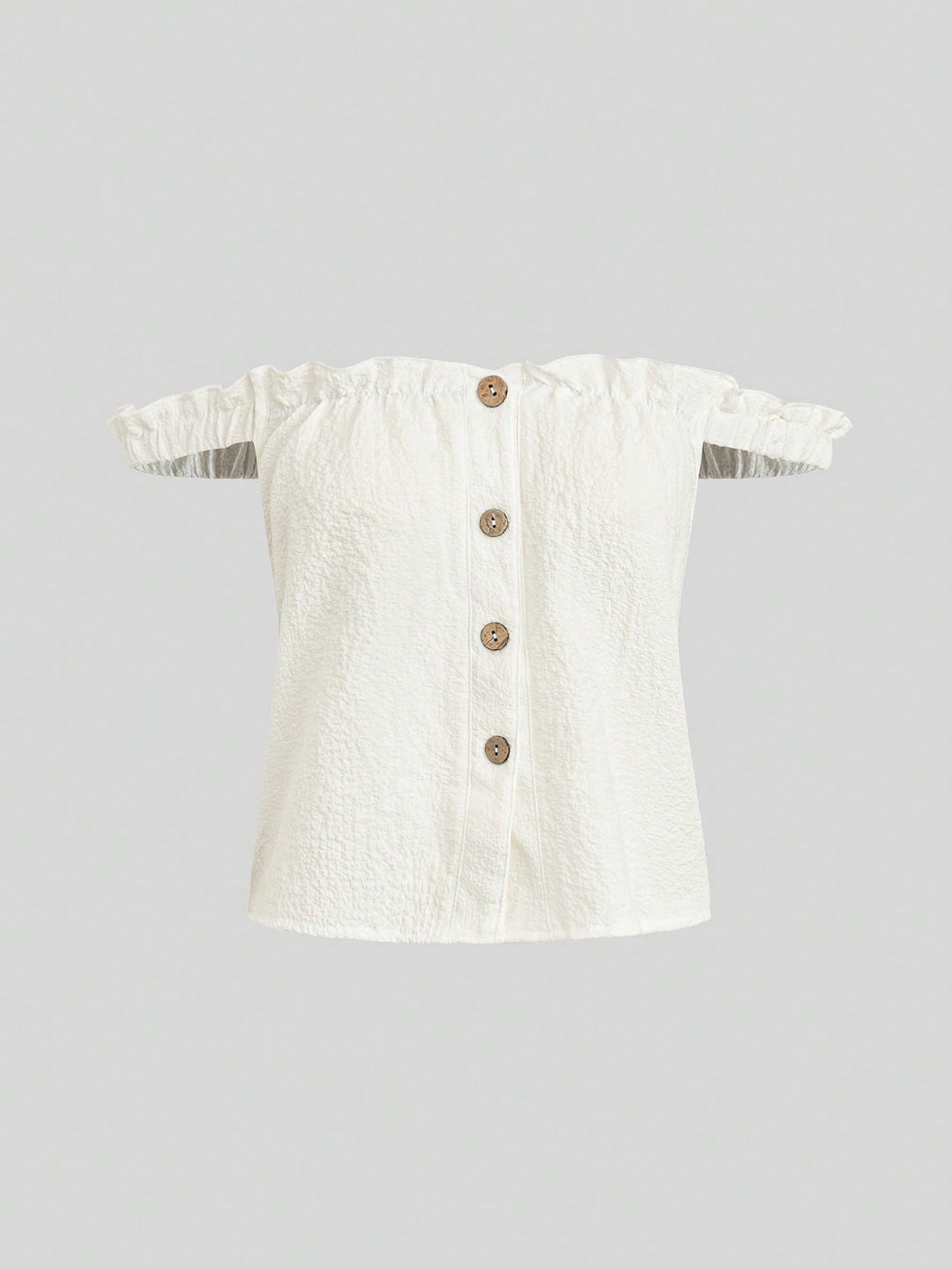 Top SHEIN, alb