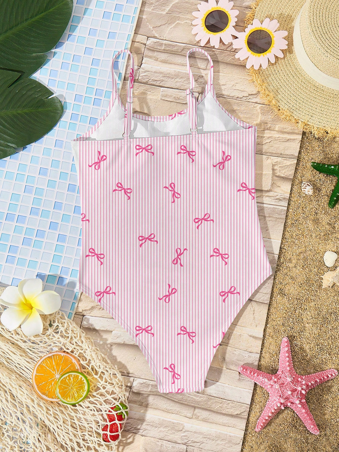 Costum de baie SHEIN, mix culori