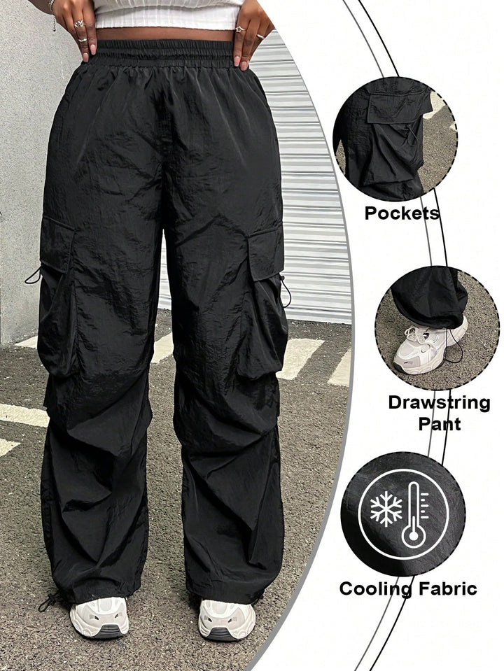 Pantaloni SHEIN, negru