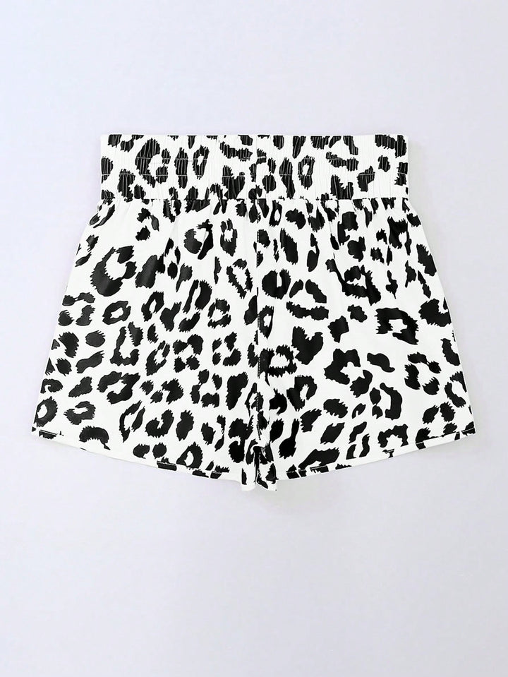 Pantaloni scurți SHEIN, negru