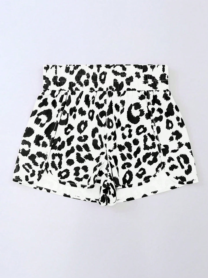 Pantaloni scurți SHEIN, negru