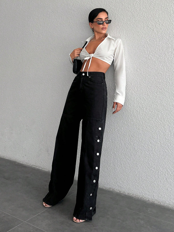 Jeans SHEIN, negru