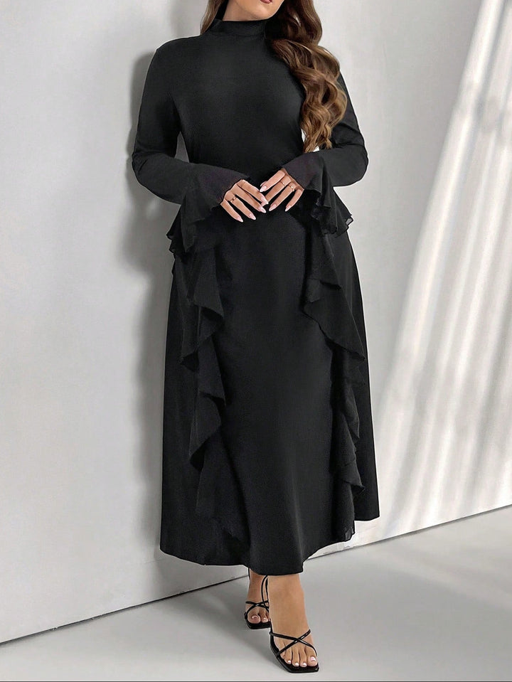 SHEIN Maxi ruha, fekete