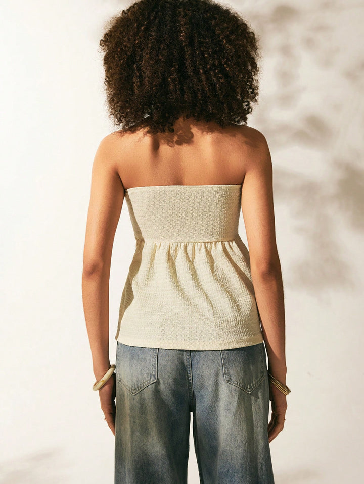 Top SHEIN, bej