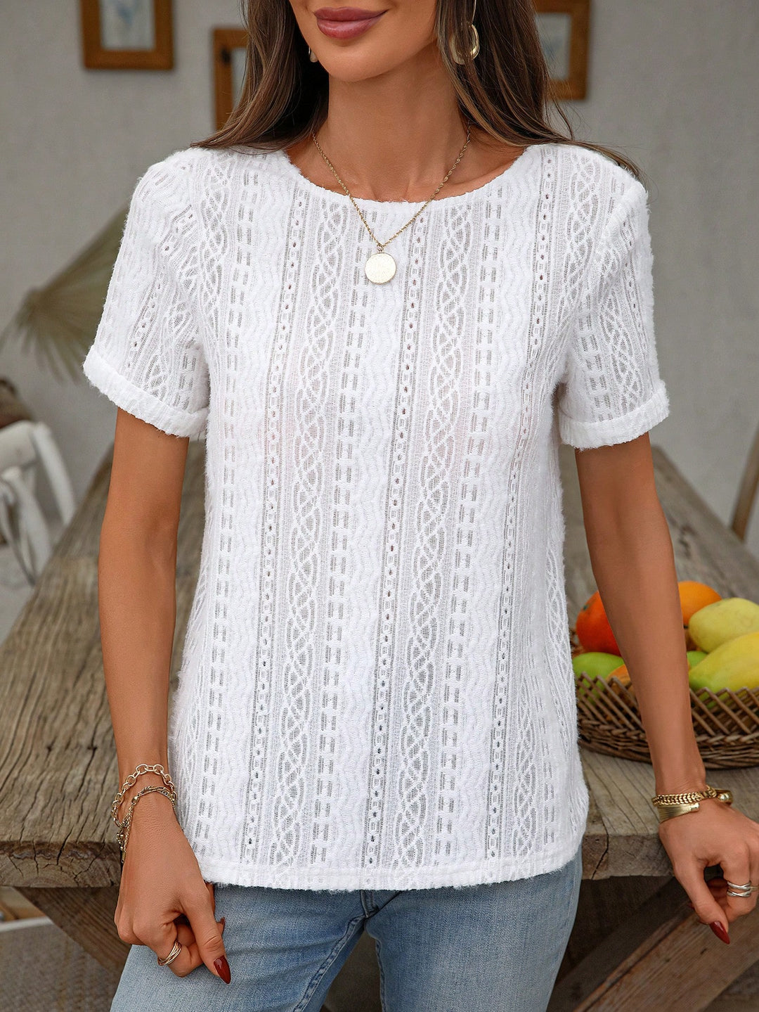 Tricou SHEIN, alb