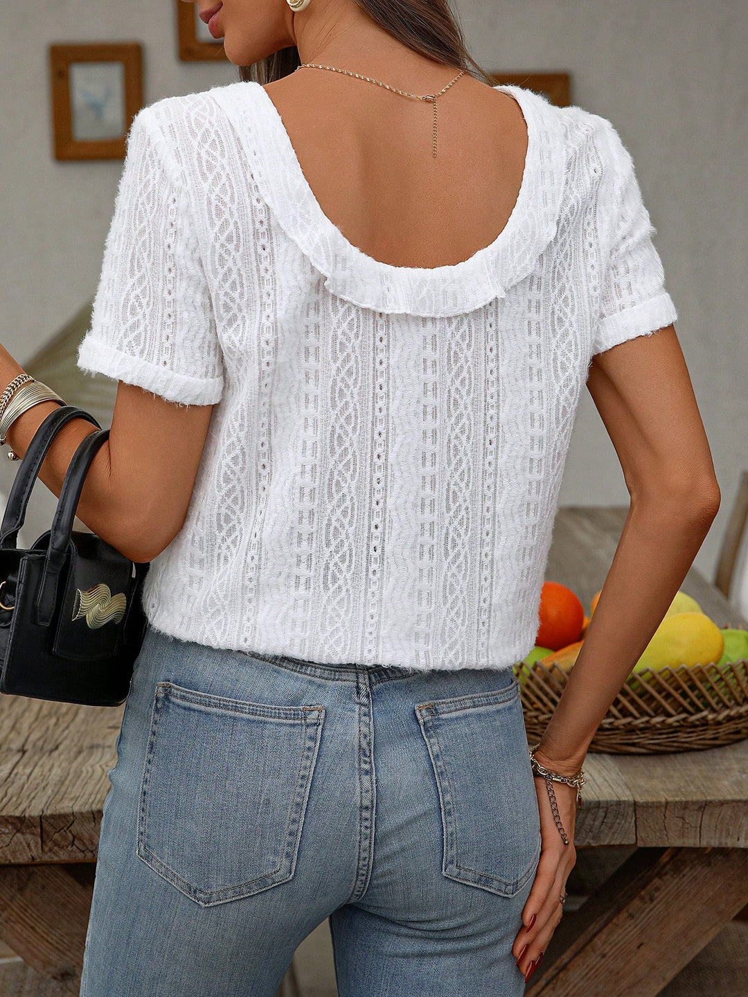 Tricou SHEIN, alb