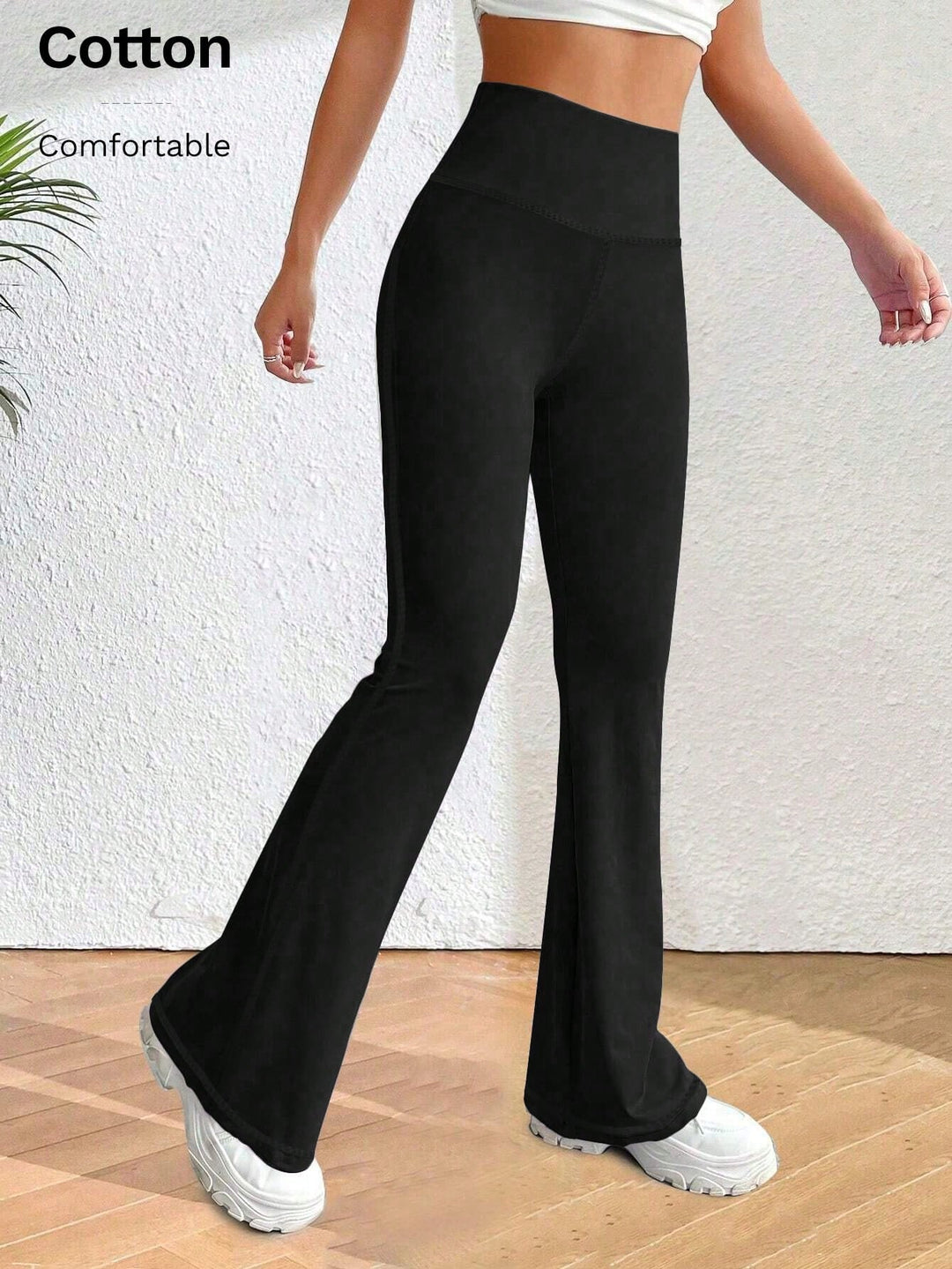 Pantaloni SHEIN, negru