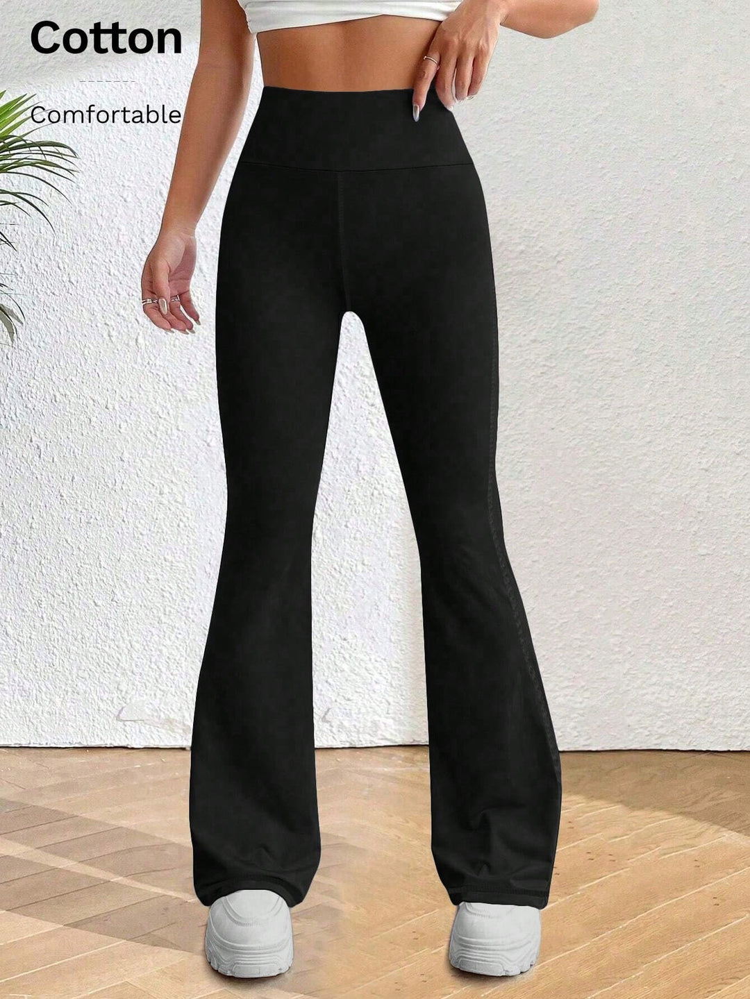 Pantaloni SHEIN, negru