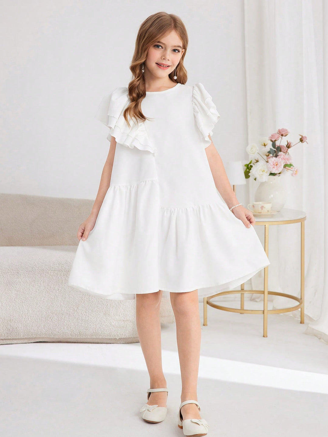 Rochie SHEIN, alb