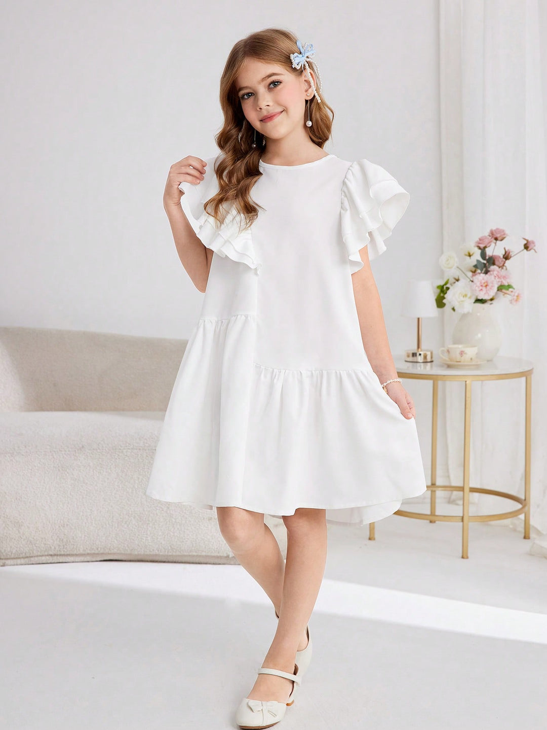 Rochie SHEIN, alb