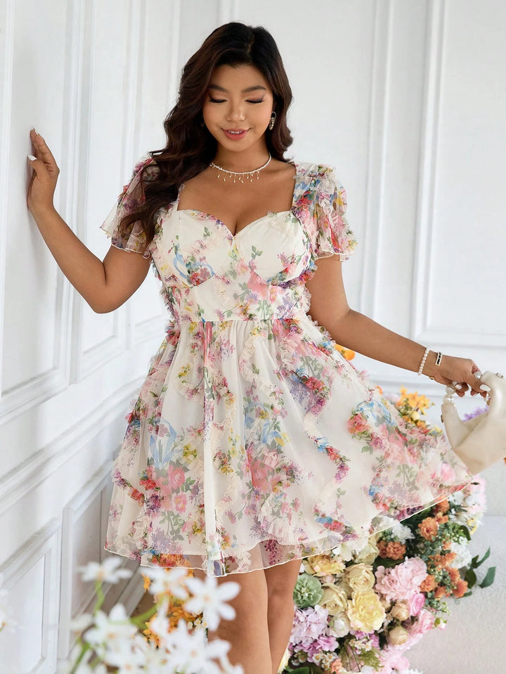 Rochie mini SHEIN, mix culori