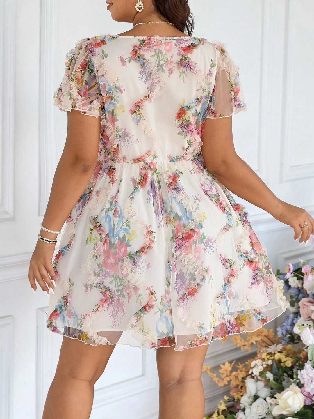 Rochie mini SHEIN, mix culori