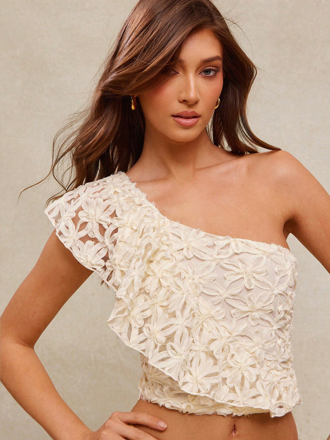 Top SHEIN, crem