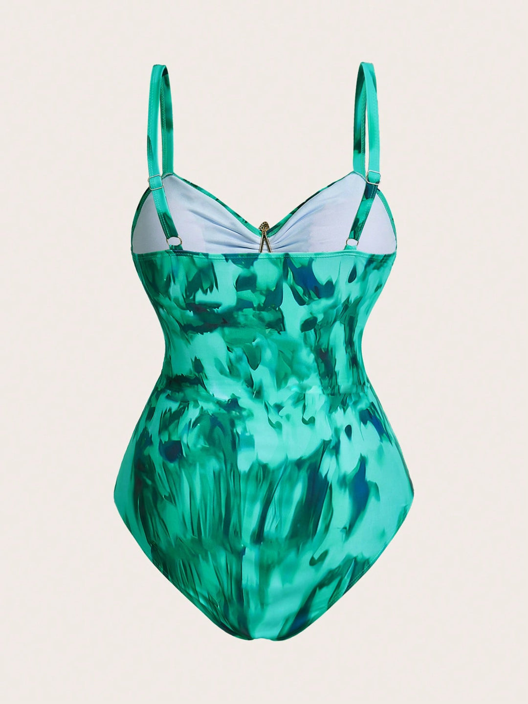 Costum de baie SHEIN, verde