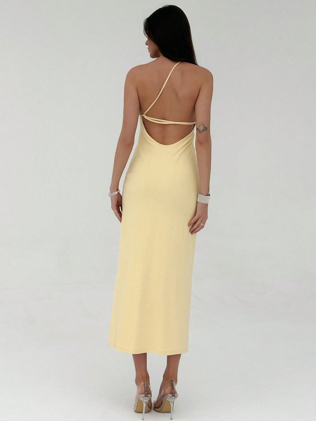 Rochie maxi SHEIN, galben
