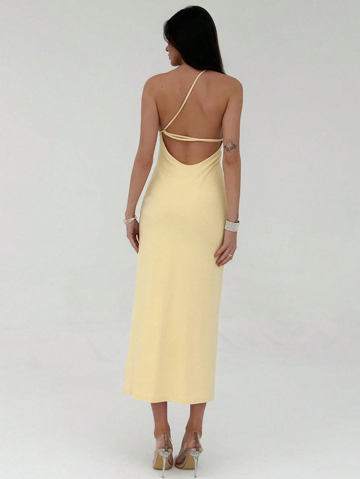 Rochie maxi SHEIN, galben
