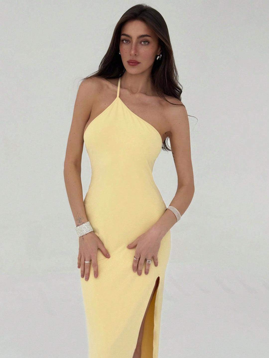 Rochie maxi SHEIN, galben