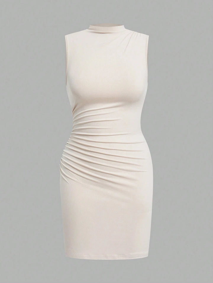 Rochie mini SHEIN, crem