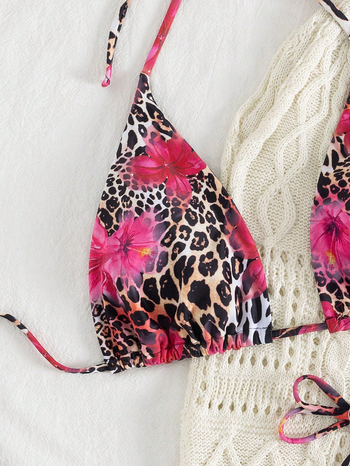 Set bikini SHEIN, mix culori