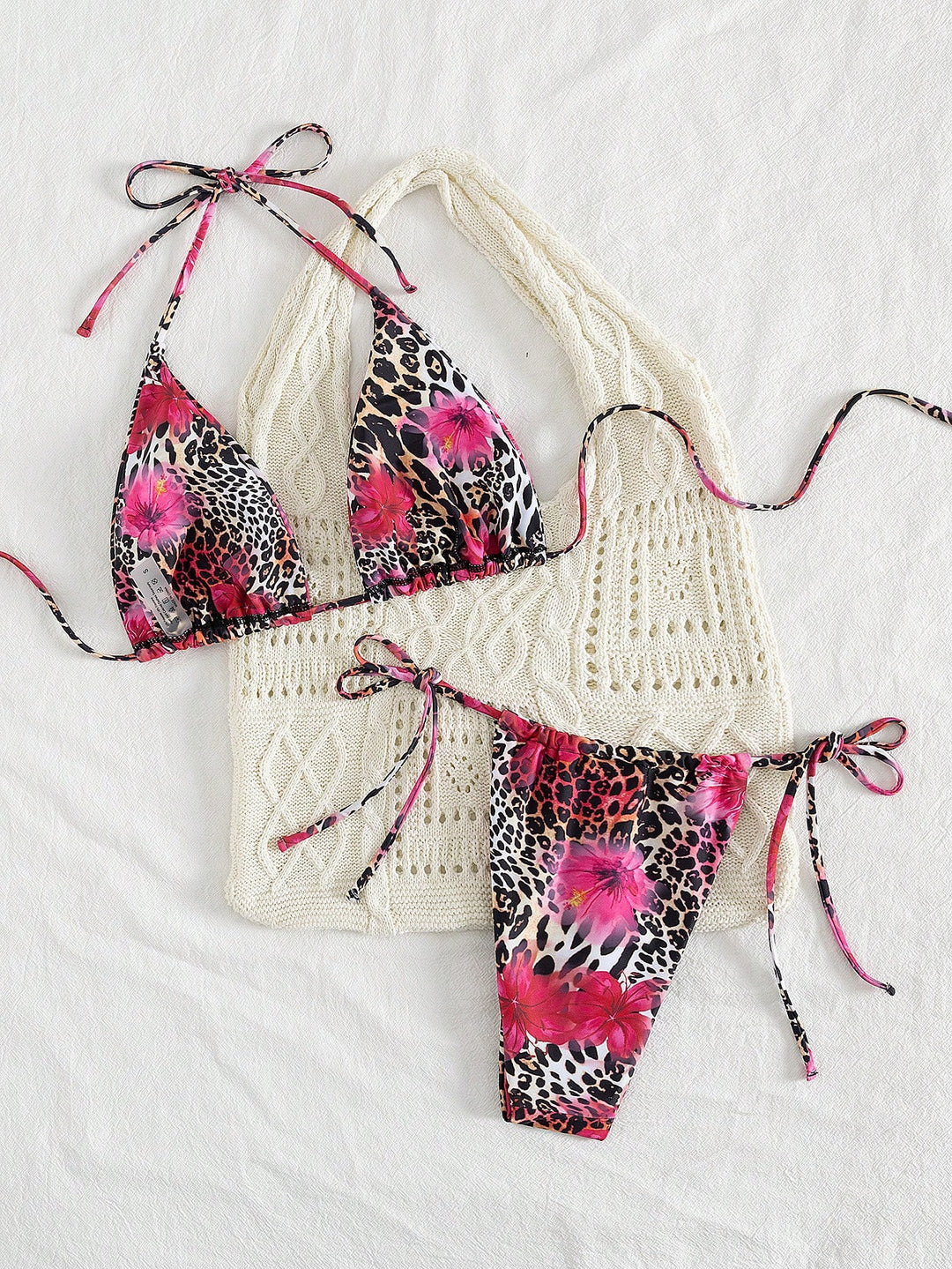 Set bikini SHEIN, mix culori