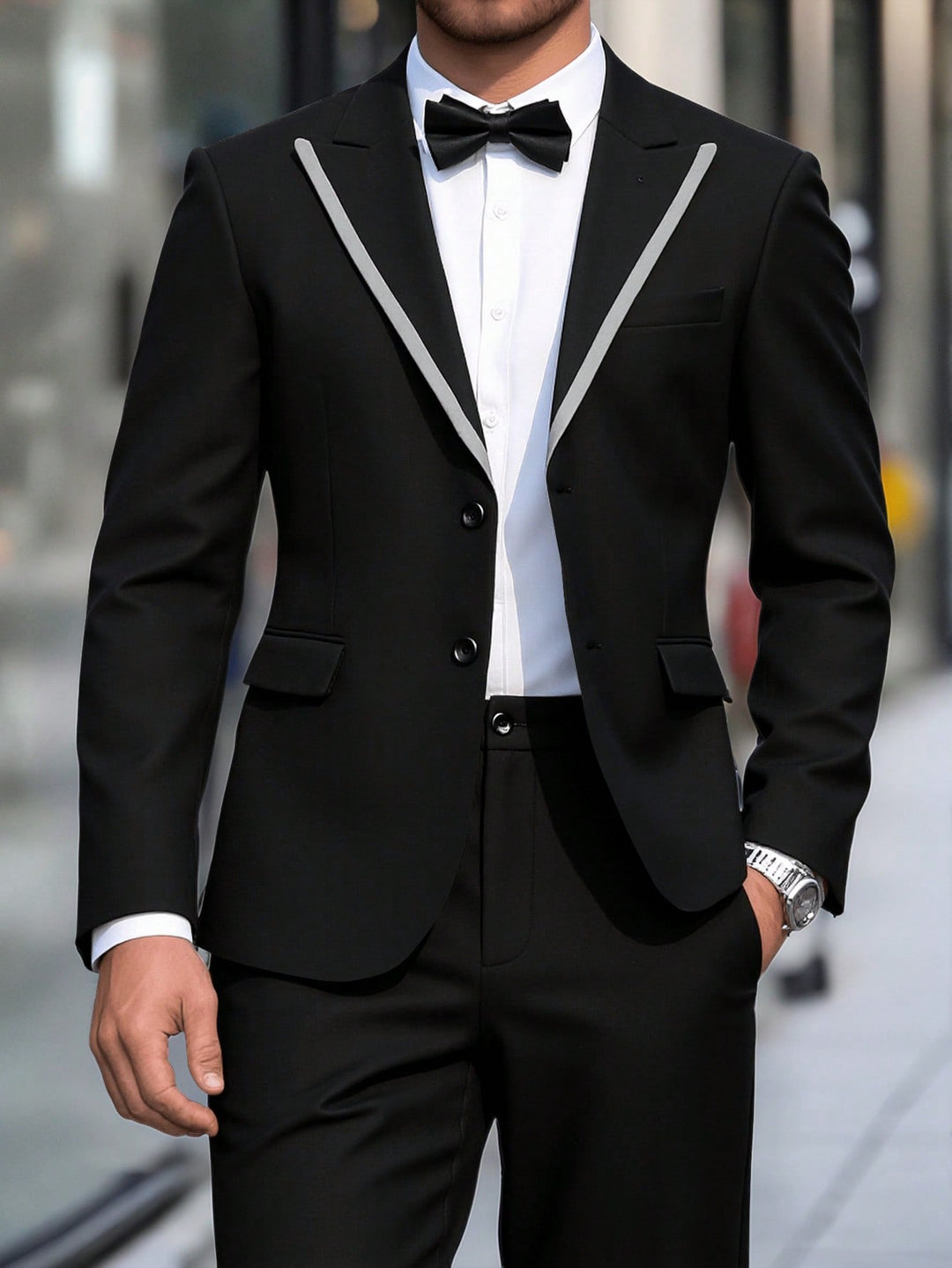 Costum SHEIN, negru