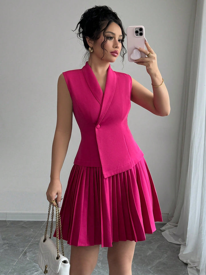 Rochie mini SHEIN, roz