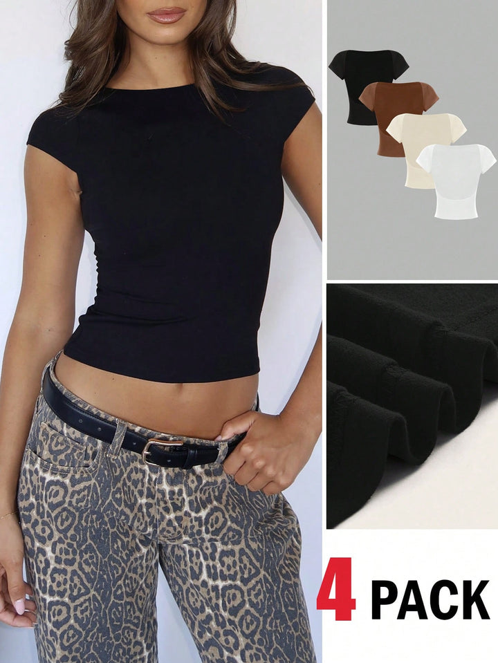 Tricou SHEIN, mix culori