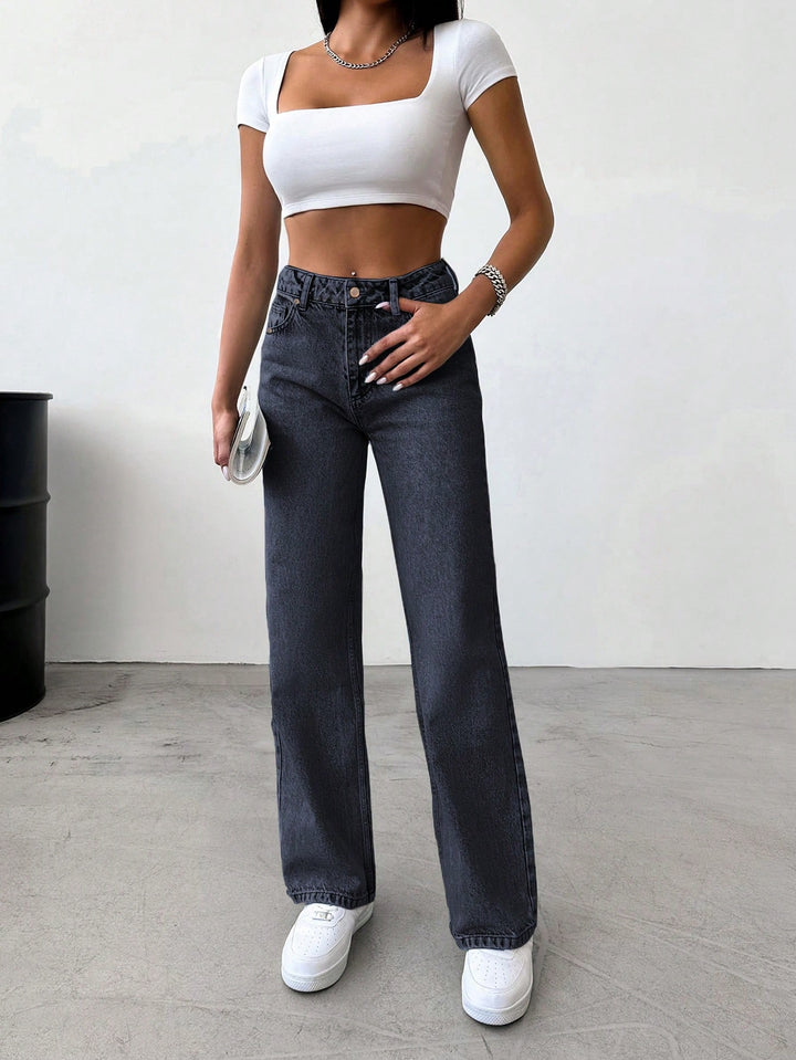 Jeans SHEIN, gri